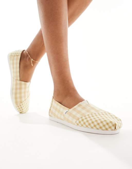 Toms – Alpargata – Ginghamrutiga espadrillos