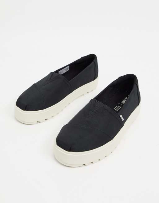 Toms flatform hot sale