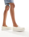 [Toms] Toms Alpargata midform espadrilles in natural-White 35.5 NATURAL