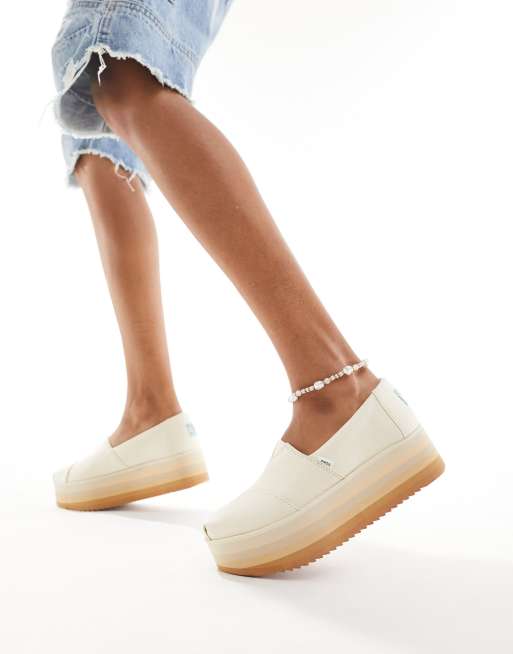 Platform toms hot sale shoes