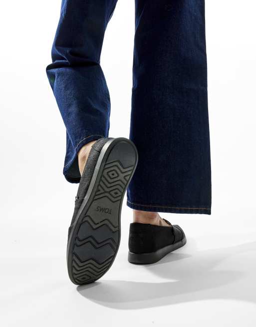 Toms Alpargata plus shoe in black, 2 of 3