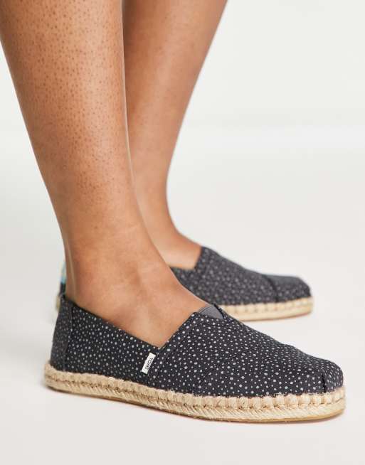 Toms hot sale rope sole