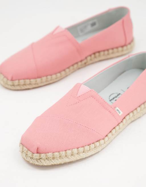 Toms Alpargata rope espadrilles in pink, 4 of 4