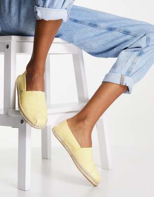 yellow toms shoes