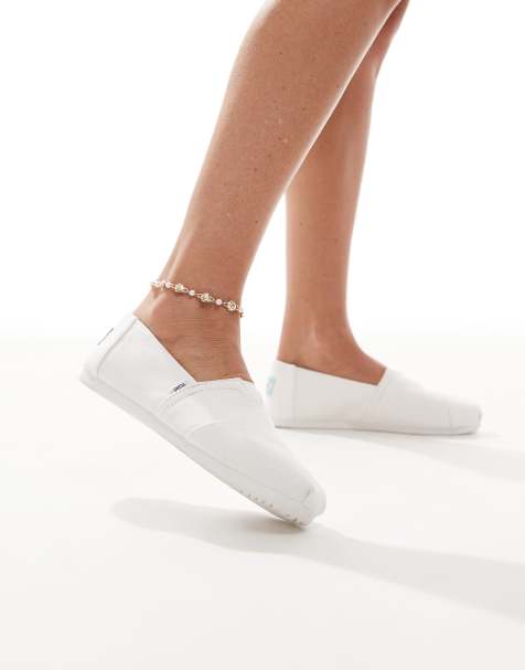 Toms Alpargata shoes in white - view 1