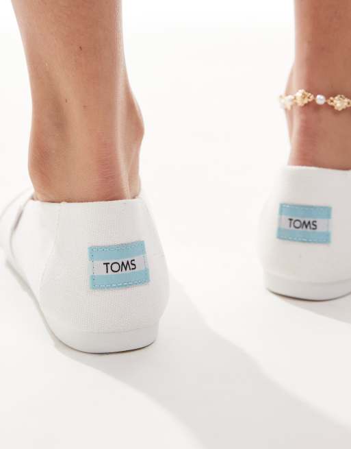 Toms Alpargata shoes in white, 4 of 4