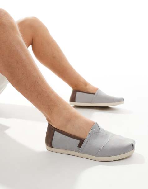 Toms Alpargata slip on shoe 3.0 in grey - view 1