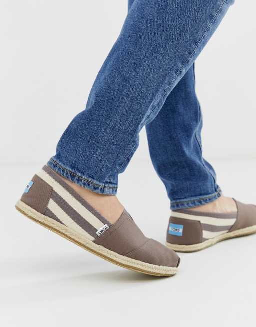 Toms classic denim store stripe