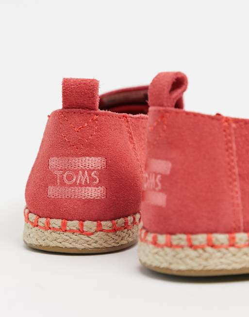 Toms on sale hibiscus suede