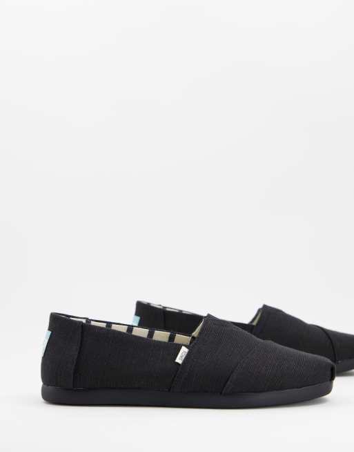 Toms - Alpargate - Dobbeltsorte slip-on-sko  