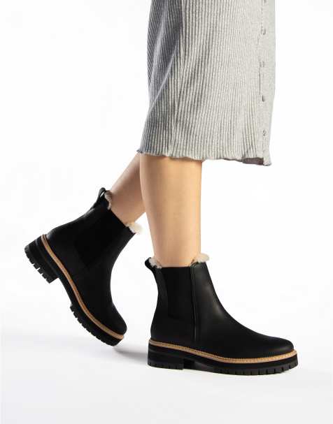 Toms Bennet ankle boot in black - view 1