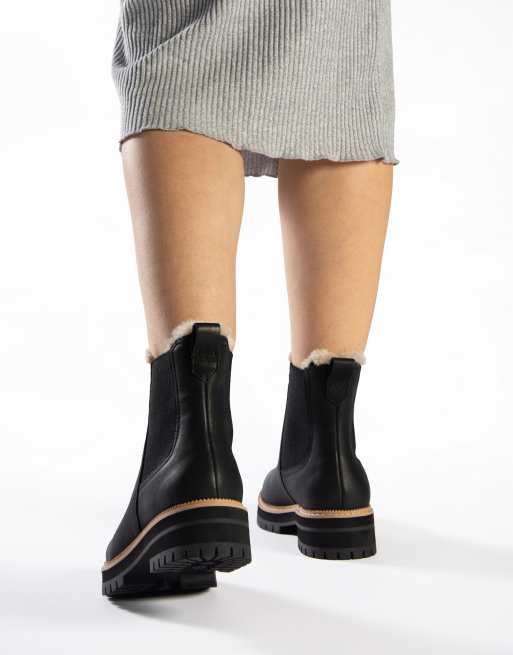 Toms Bennet ankle boot in black, 3 of 4