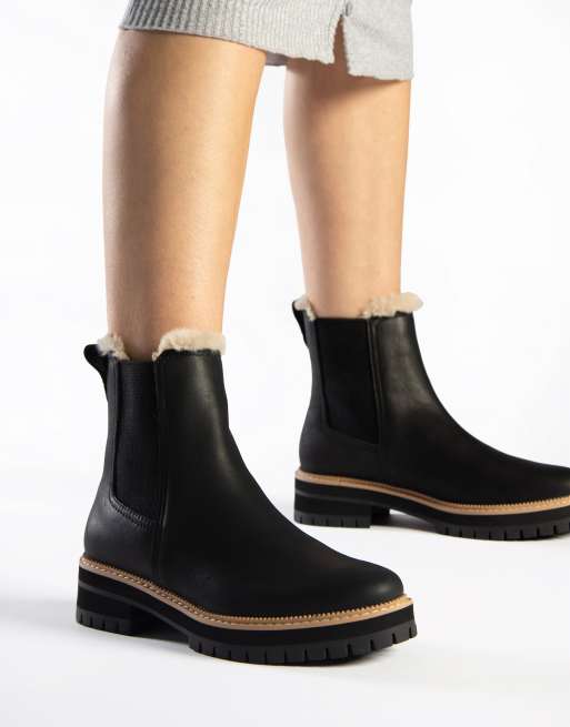 Toms Bennet ankle boot in black, 4 of 4