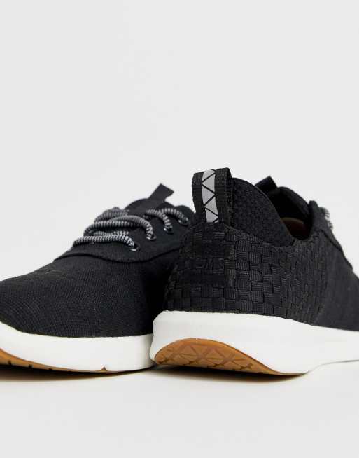 Toms cabrillo canvas sneaker in black ASOS