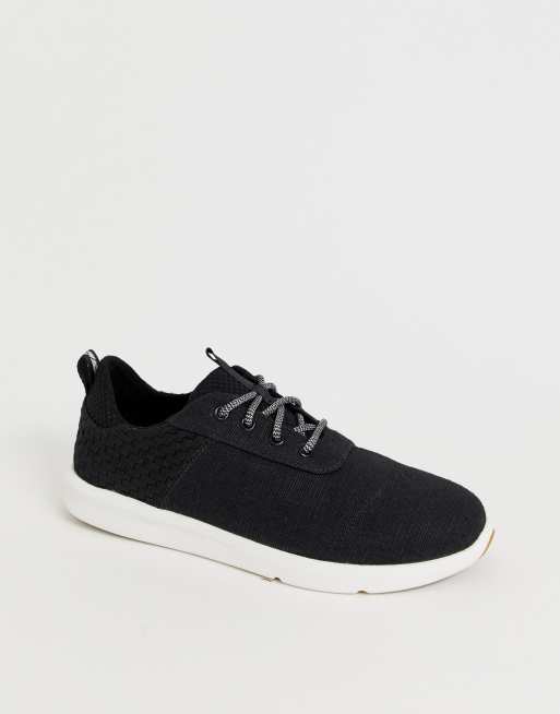 erotisk vokal fintælling Toms cabrillo canvas trainer in black | ASOS