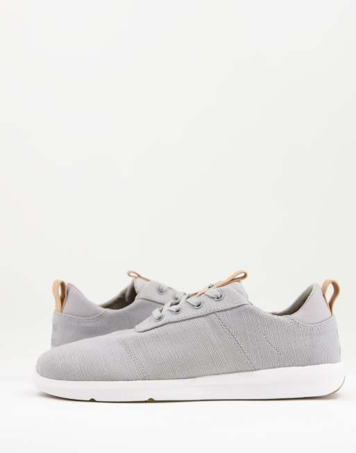 Toms hot sale grey sneakers