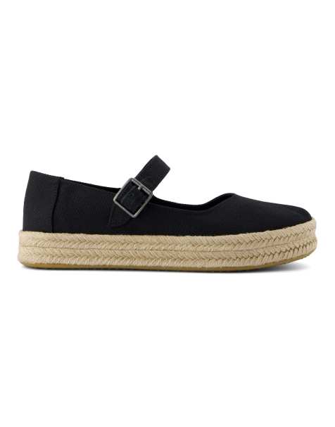 Toms Carolina mary jane shoe in black - view 1