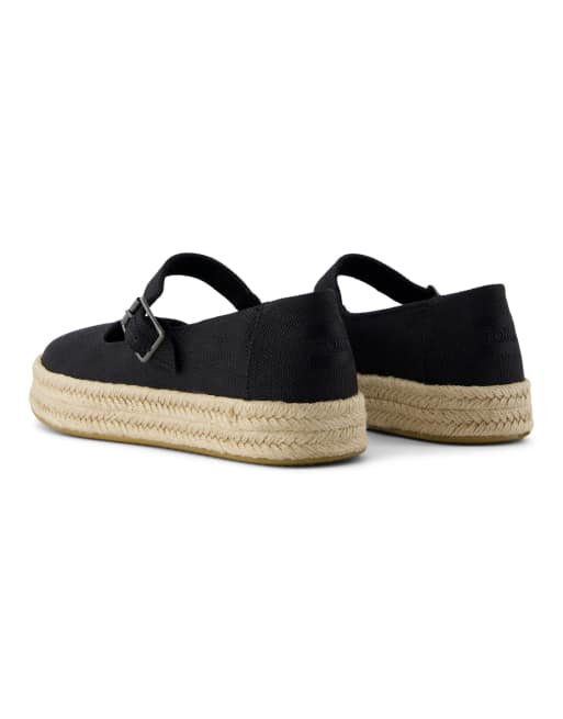 Toms Carolina mary jane shoe in black, 4 of 4
