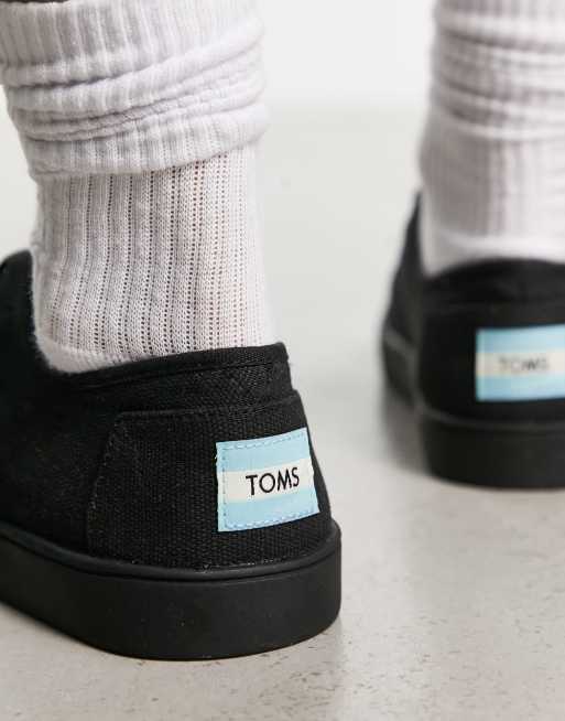 Toms shoes hot sale black lace