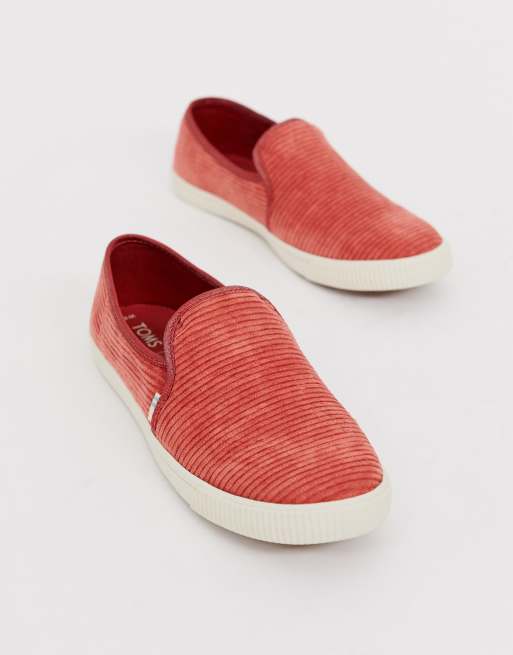 Toms on sale corduroy sneakers