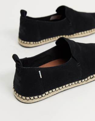toms deconstructed alpargata black