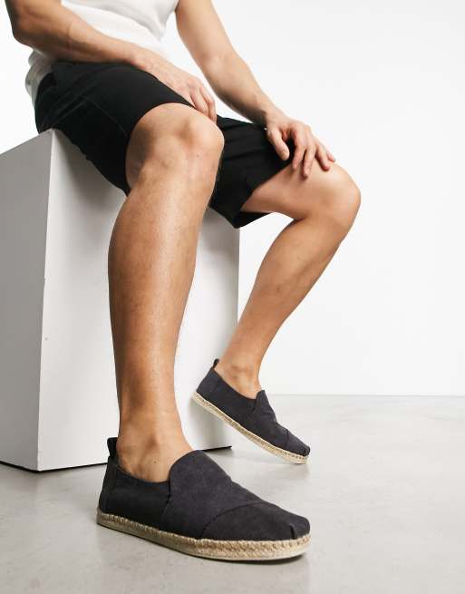 Toms deconstructed cheap alpargata black