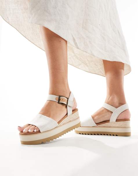 Toms Diana sandal in natural - view 1
