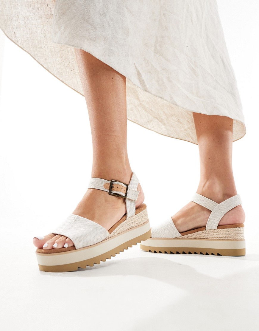 Toms Diana sandal in natural-Neutral
