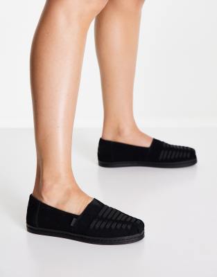 Toms espadrilles in black