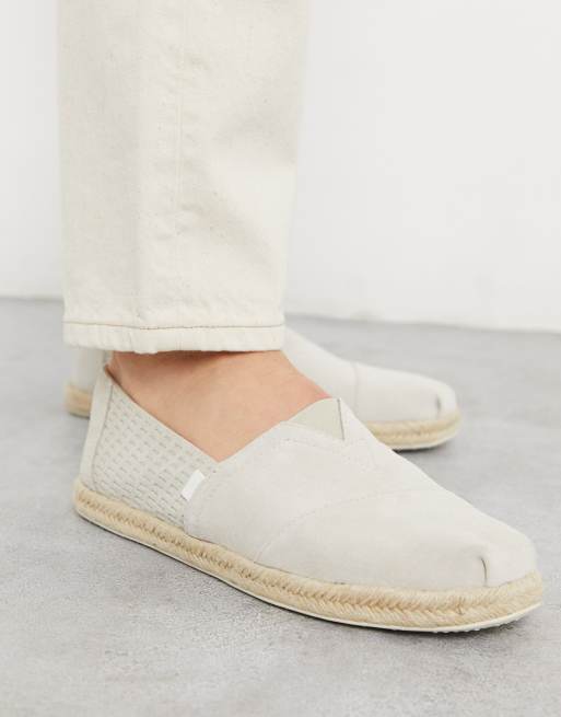 Toms pearlized metallic canvas hotsell women's espadrilles