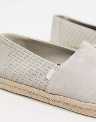 toms espadrilles suede