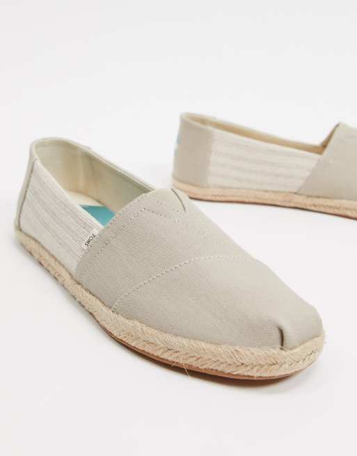 Toms pearlized metallic canvas hotsell women's espadrilles