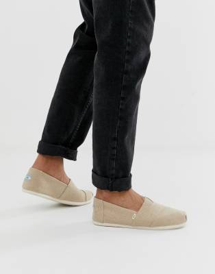 toms beige canvas