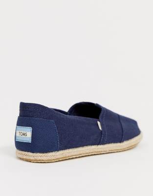 toms navy espadrilles