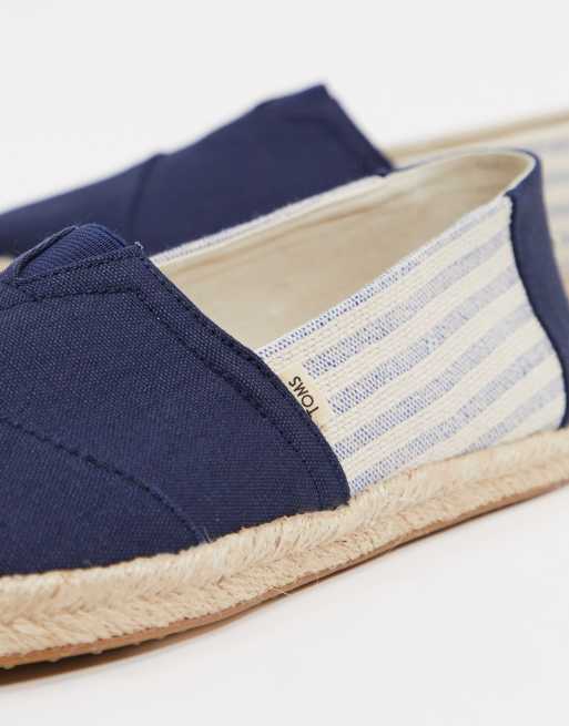 Toms 2024 navy stripe