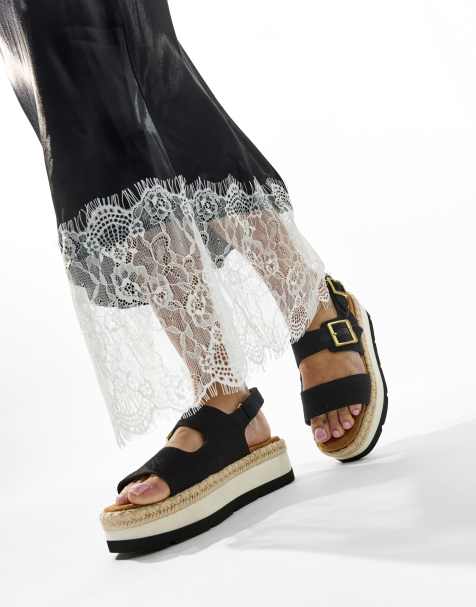 Toms Giana sandal in black - view 1