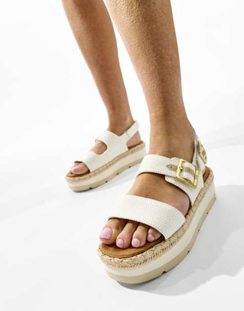 Toms Giana sandal in white - view 1