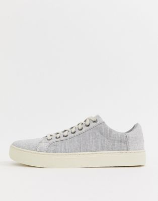 Toms – Lenox – Sneaker aus grauem Chambray