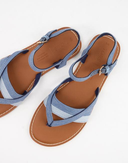 Toms deals navy sandals