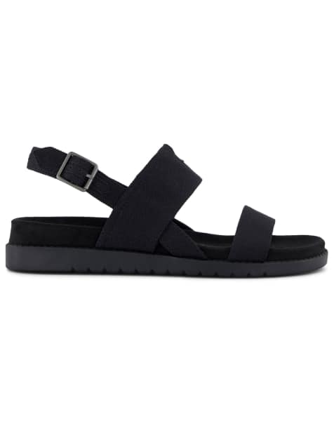 Toms Marin sandal in black - view 1