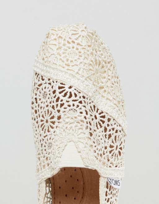 Toms on sale natural crochet