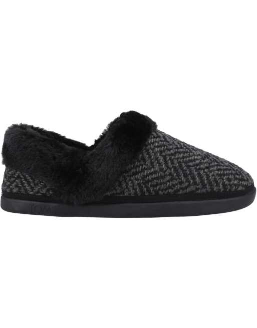 Toms Oslo slipper in black