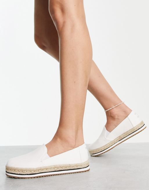 Toms palma espadrilles in white | ASOS