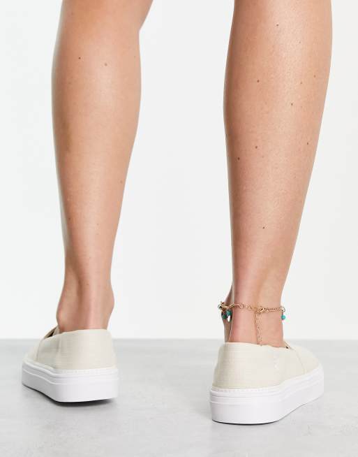 Toms - Parker - Baskets à enfiler - Naturel, 2 de 4