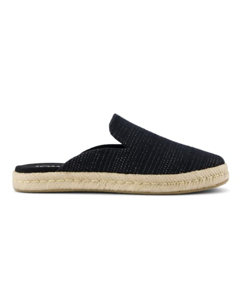 Toms Santiago mule in black - view 1