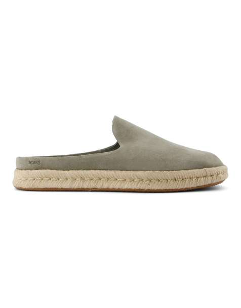 Toms Santiago mule in grey - view 1