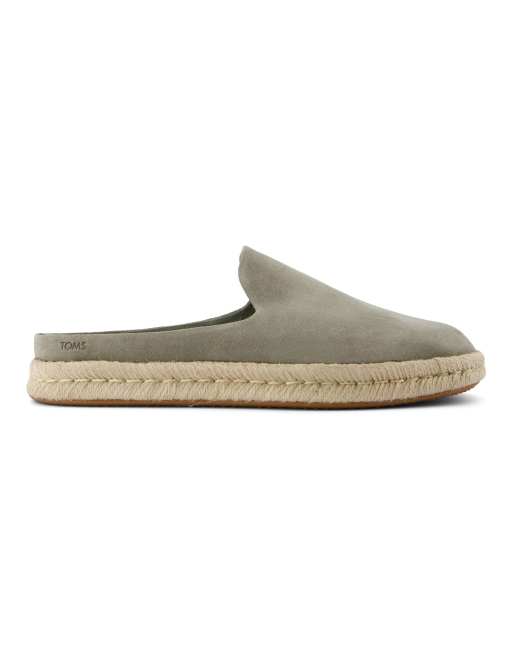 Toms Santiago mule in grey