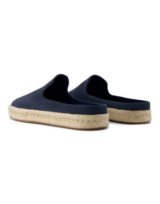 Toms Santiago mule in navy, 4 of 4