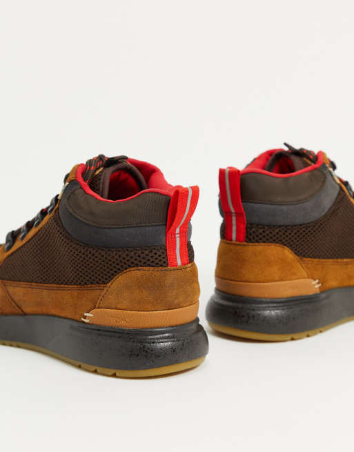 Toms - Skully - Waterbestendige wandellaarzen met dikke zool in bruin, 3 van 4