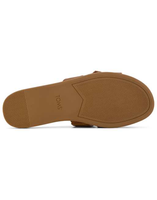Toms Sol mule sandal in brown, 3 of 4